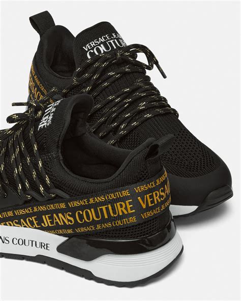 versace jeans couture dynamic trainers black|Versace Jeans Couture Dynamic Sneakers .